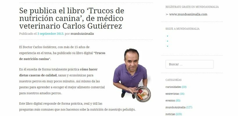 Bio Nutricionista De Perros Carlos Alberto Gutierrez - 